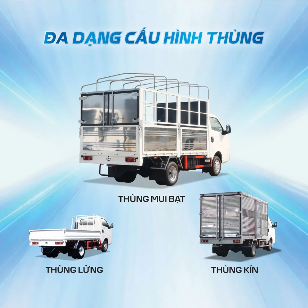 THACO Linker T4.5-3.5: thùng 11,34 m³, sàn thấp 930 mm